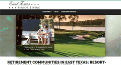 Desktop Screenshot of easttexasseniorliving.com